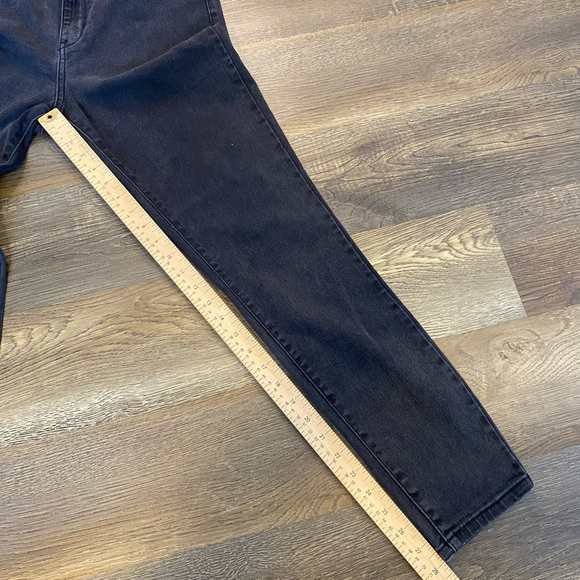 Carly Jean Los Angeles Jeans Women’s 9 Black Miller High Waist Stretch Skinny - Picture 13 of 16